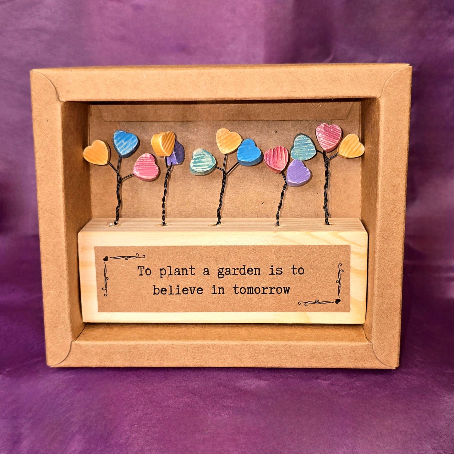 Hearts Mini Sculpture - Believe in Tomorrow