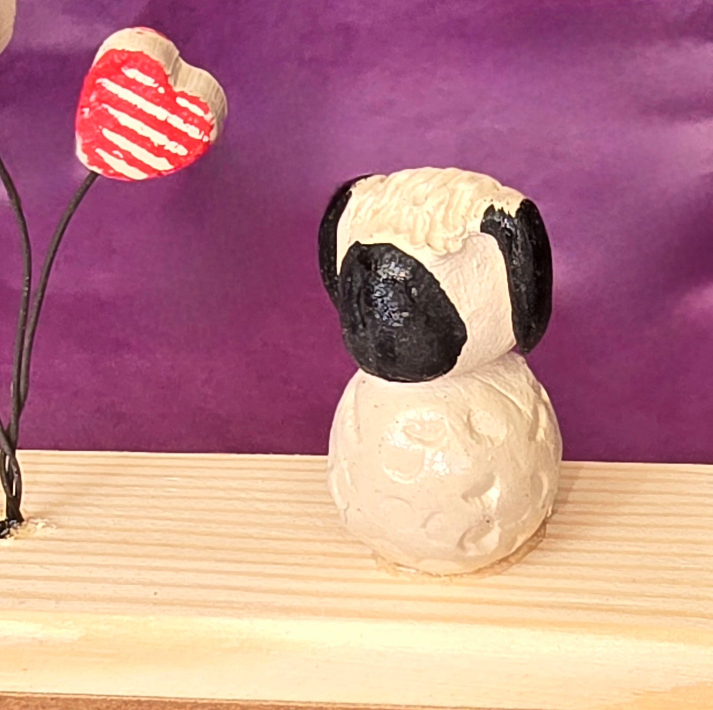 Mini Sheep Ceramic Sculpture - Together we have it all