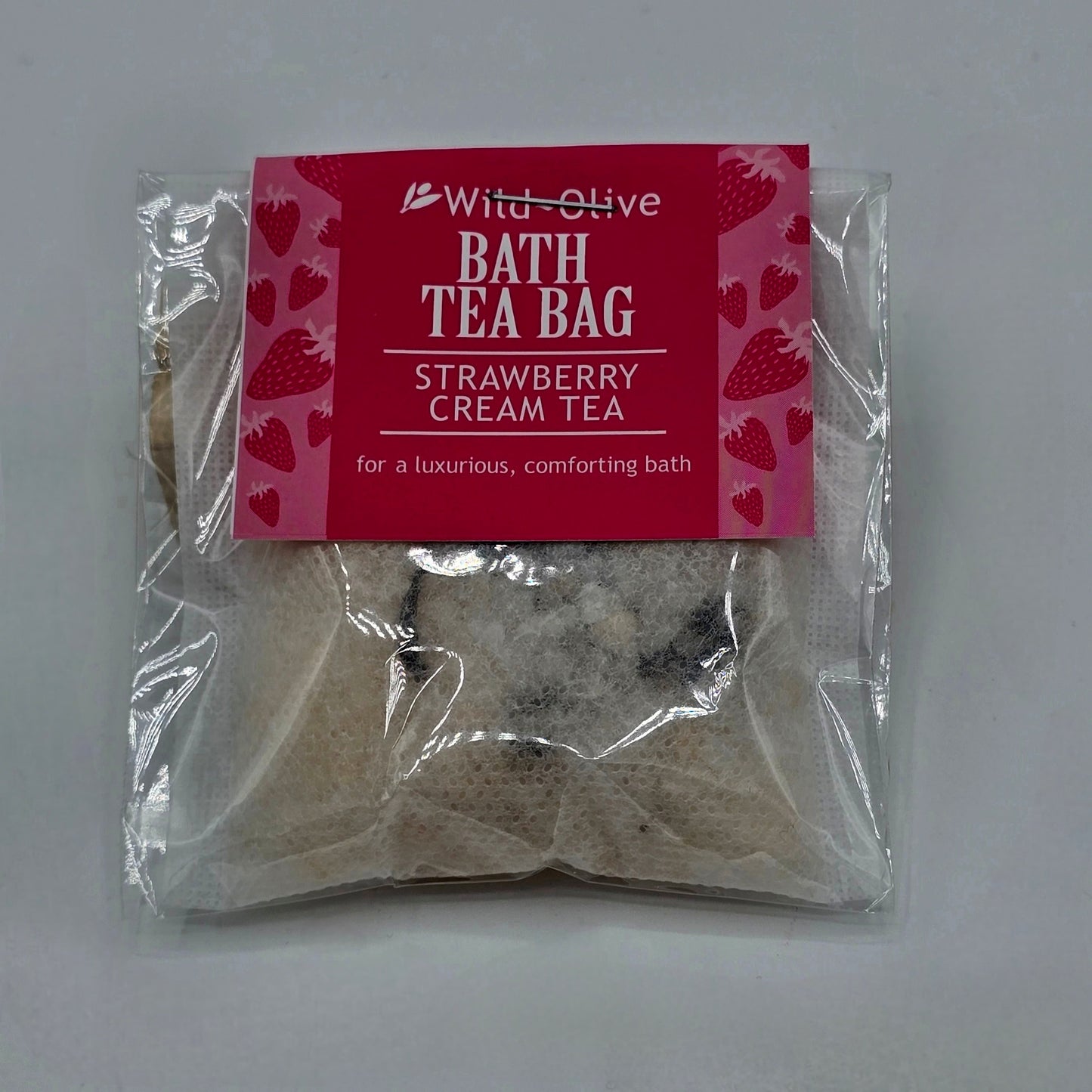 Bath Tea Bag - Strawberry and Cream