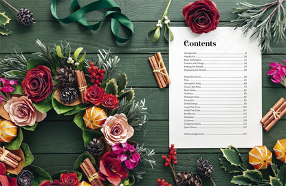 The Bouquet in a Book - Christmas Wreath
