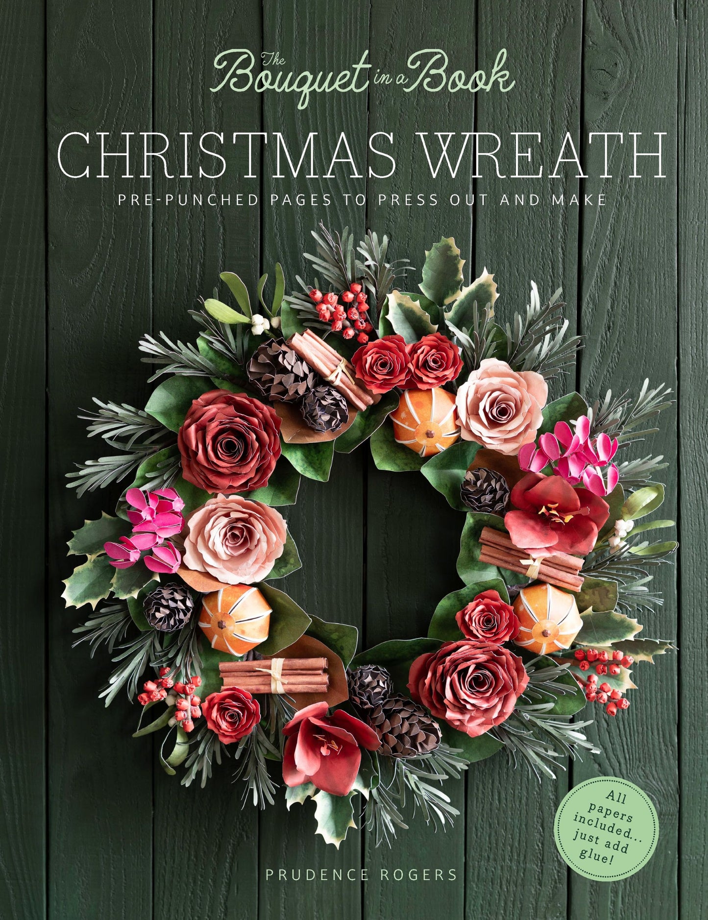 The Bouquet in a Book - Christmas Wreath