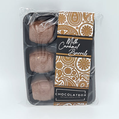 Artisan Chocolates - Milk Caramel Barrels