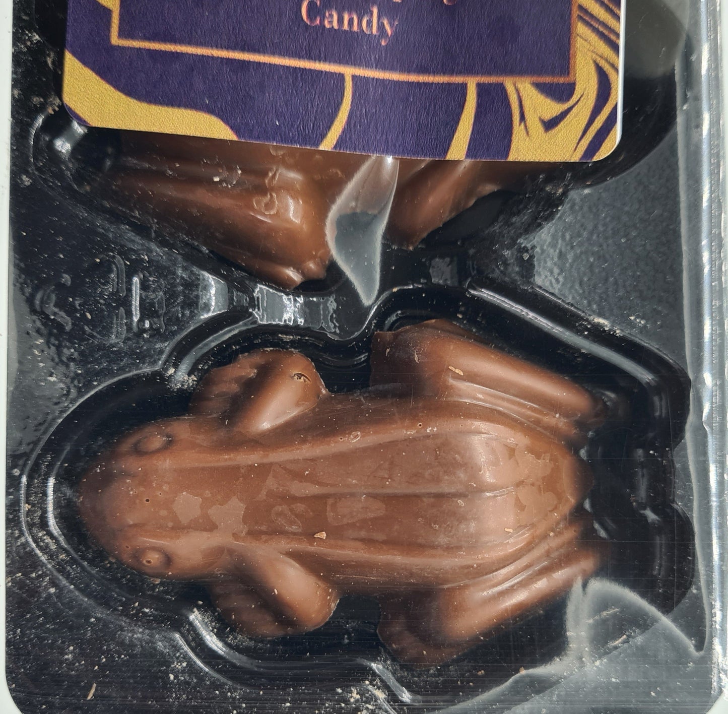 Milk Chocolate Frogs with Popping Candy