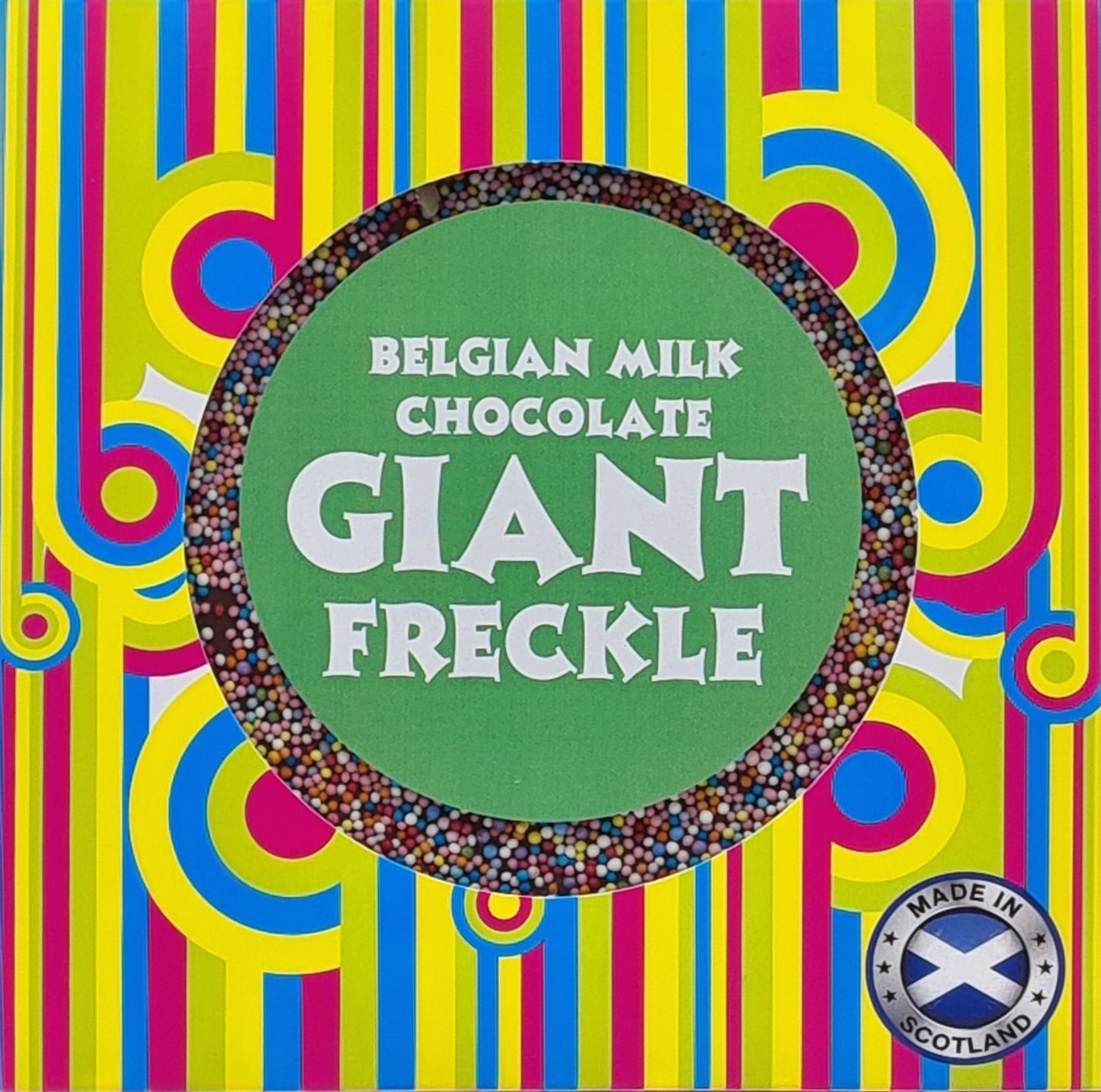 Giant Chocolate Freckle - Belgian Milk Chocolate