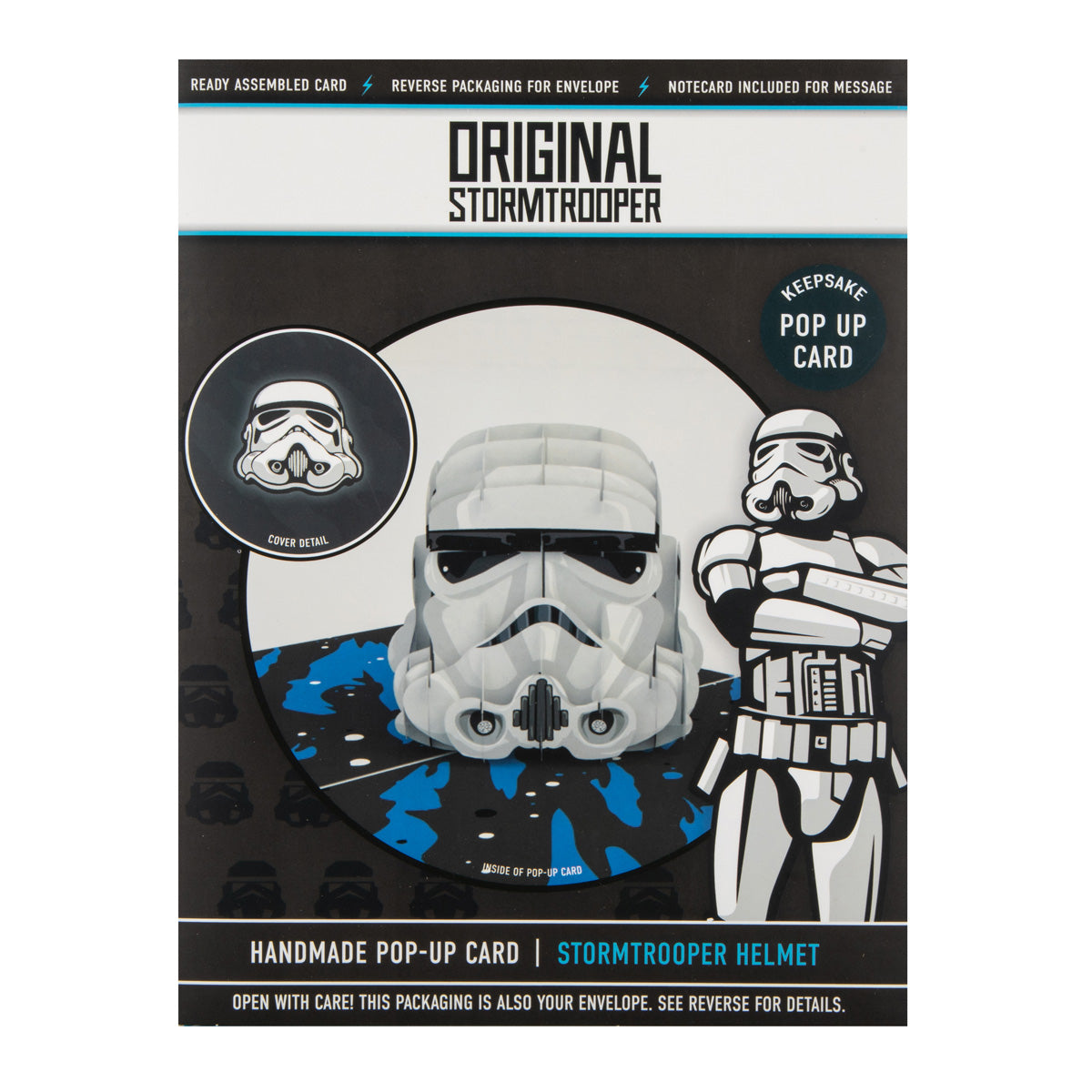 Original Stormtrooper Helmet Pop Up Card