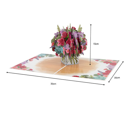 Blossoms of Love Pop Up Card