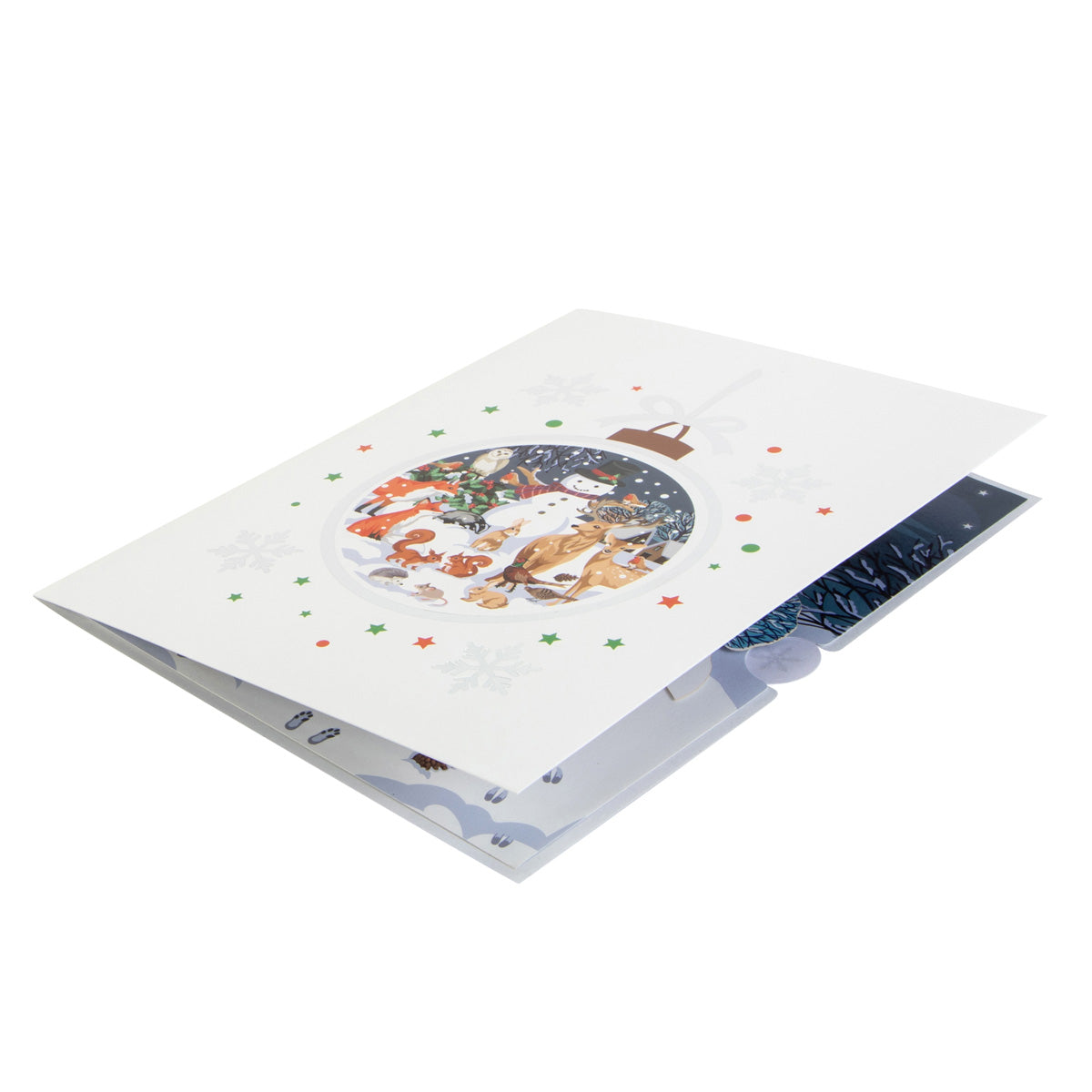 Winter Woodland Pop Up Card