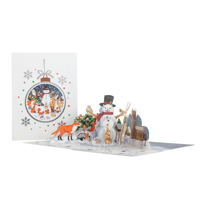 Winter Woodland Pop Up Card