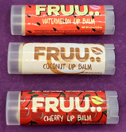 FRUU Fruity Christmas Lip Balm Trio Set