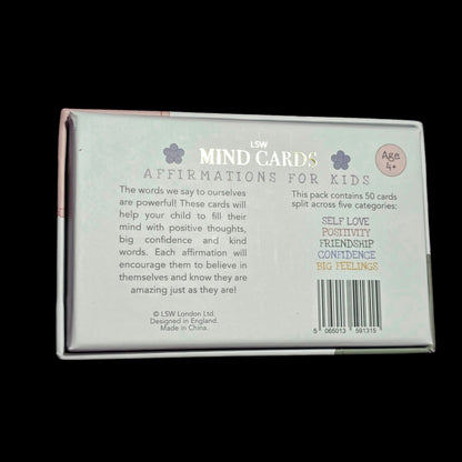 Mind Cards - Affirmations for Kids, Positive Mindset Prompts