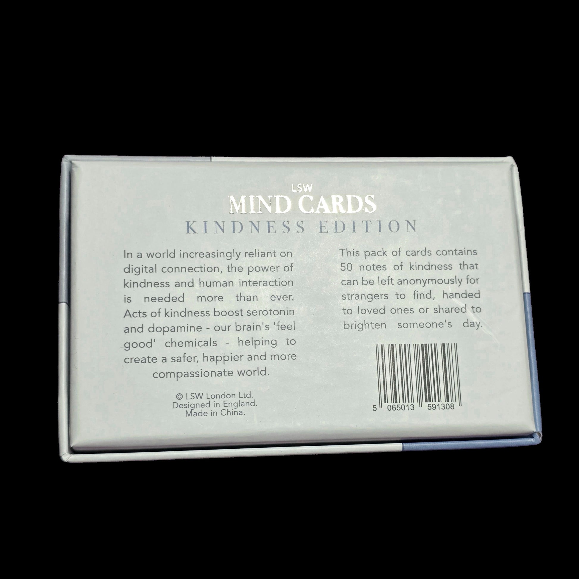 Pack of LSW Mind Cards Kindness Edition on a black background