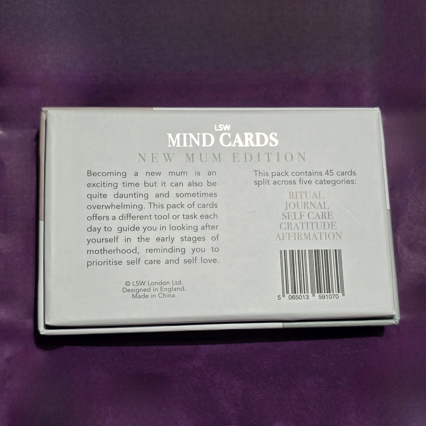 Mind Cards - New Mum Edition, Self-Care Gift for New Mums