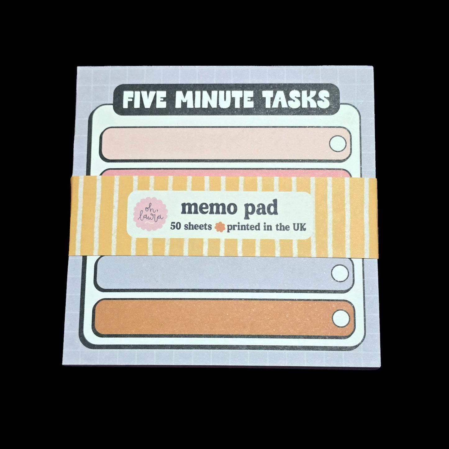 Memo Pad - Five Minute Tasks