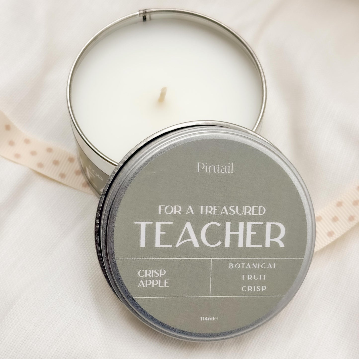 For A Treasured Teacher Occasions Candle