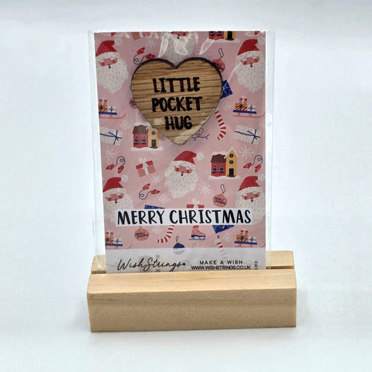 Little Pocket Hug - Merry Christmas (Santa)