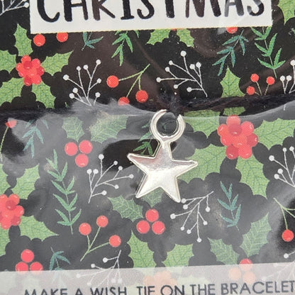 Wishstring Bracelet - Have a Holly Jolly Christmas