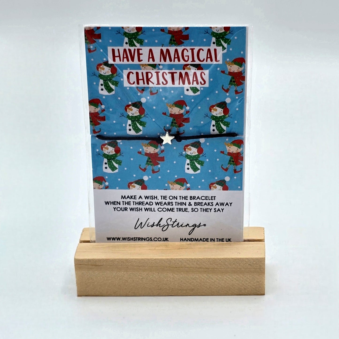 Wishstring Bracelet - Have a magical Christmas