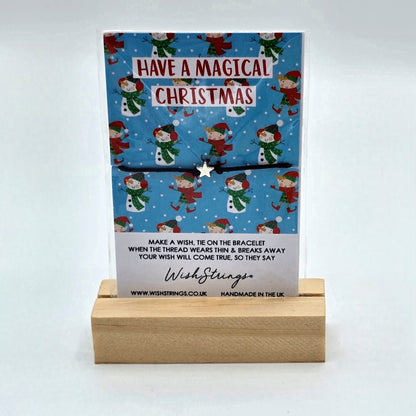 Wishstring Bracelet - Have a magical Christmas