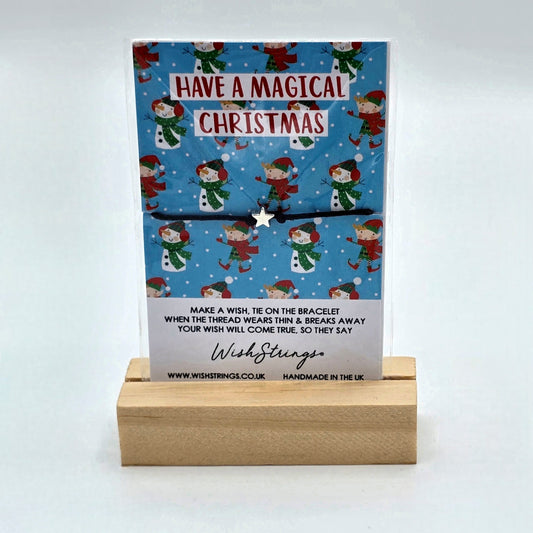 Wishstring Bracelet - Have a magical Christmas