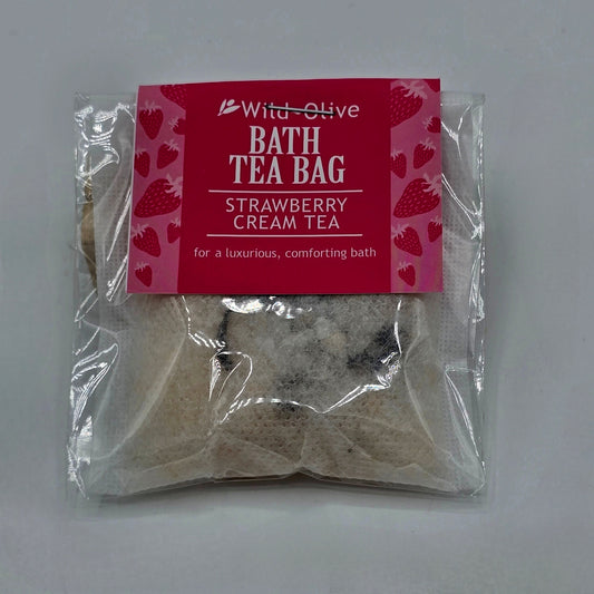 Bath Tea Bag - Strawberry and Cream