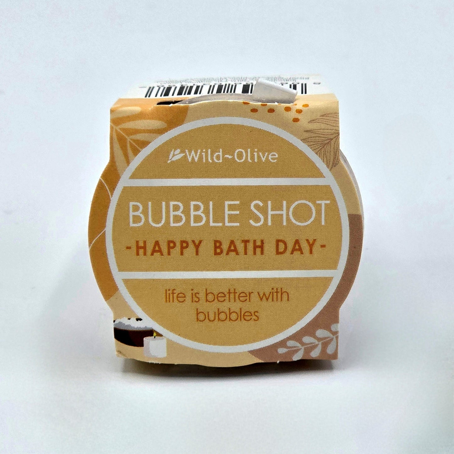 Bath Bubble Shot - Happy Bath Day